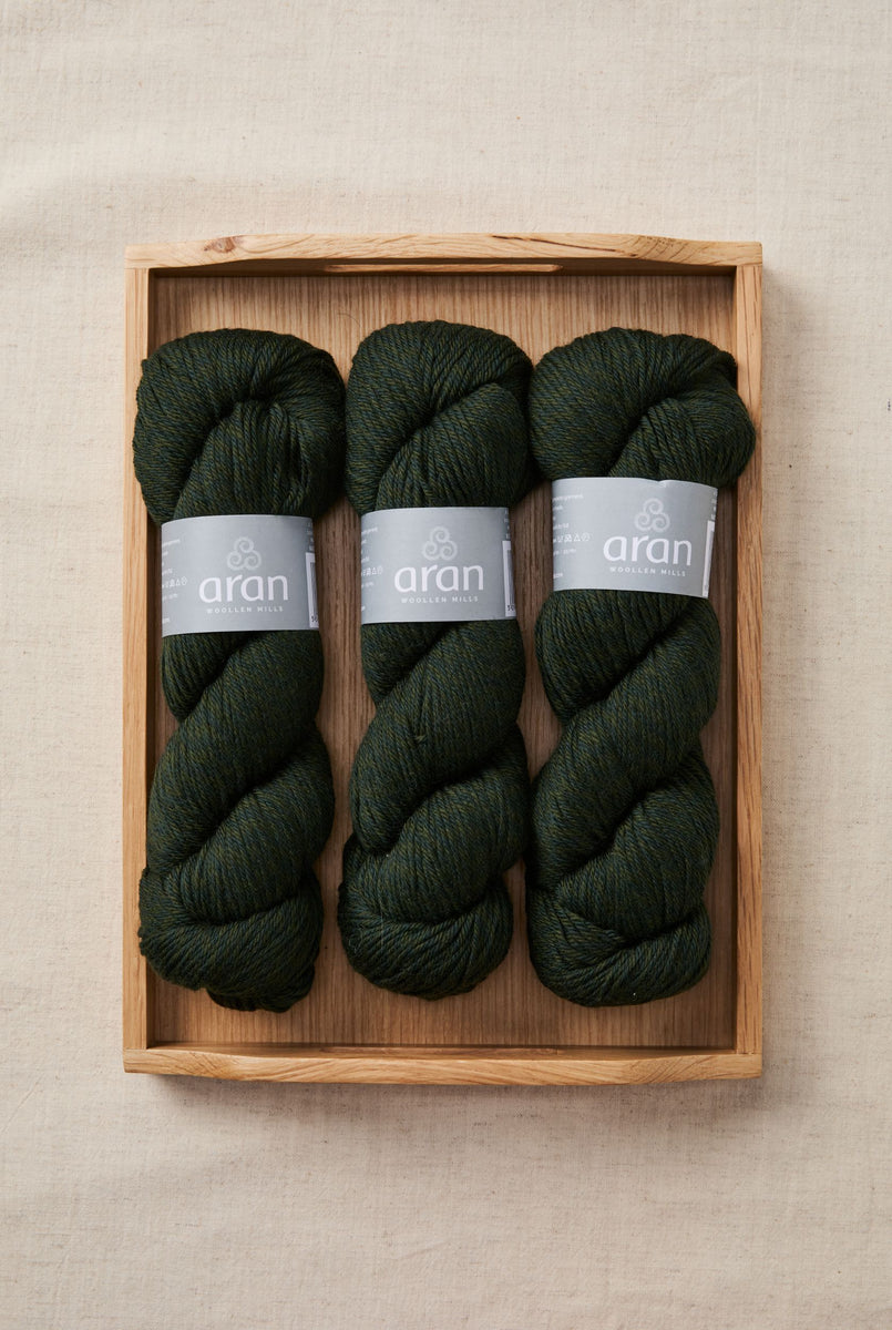Supersoft Merino Aran Yarn Green