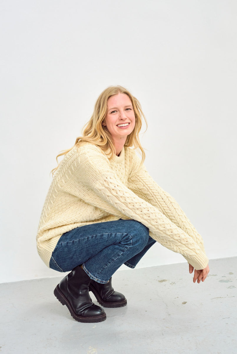 Aran woolen mills shop Clearance