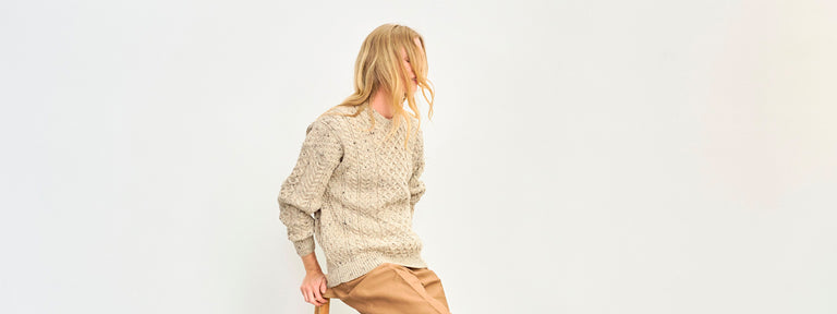 How to style our Aran Sweater