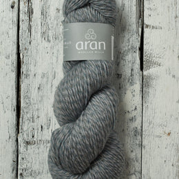 Superweiches Merino-Aran-Garn – Ozeangrau (Denim)