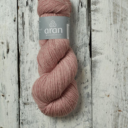 Fil Aran en laine mérinos ultra-douce - Winter Rose