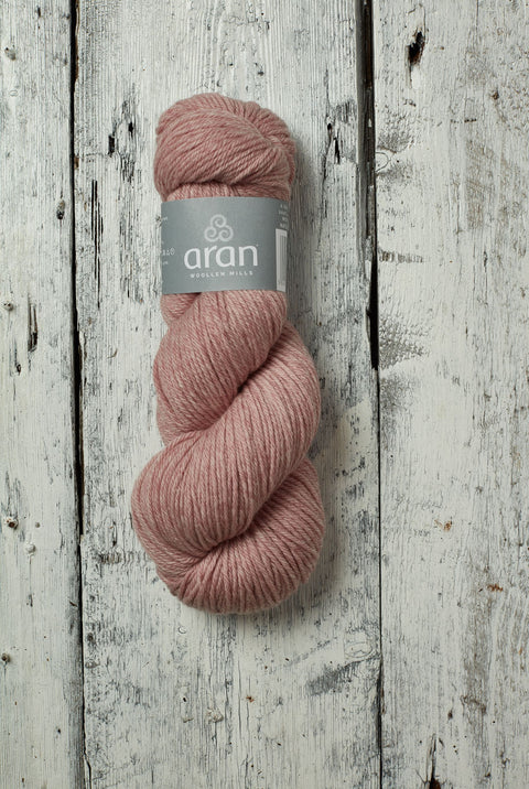 Superweiches Merino Aran Garn - Winter Rose