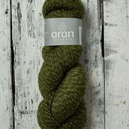 Fil Aran en laine mérinos ultra-douce - Vert prairie