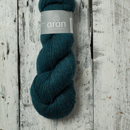 Fil Aran en laine mérinos ultra-douce - Mer d'Irlande (sarcelle)