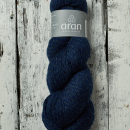 Supersoft Merino Aran Yarn - Navy