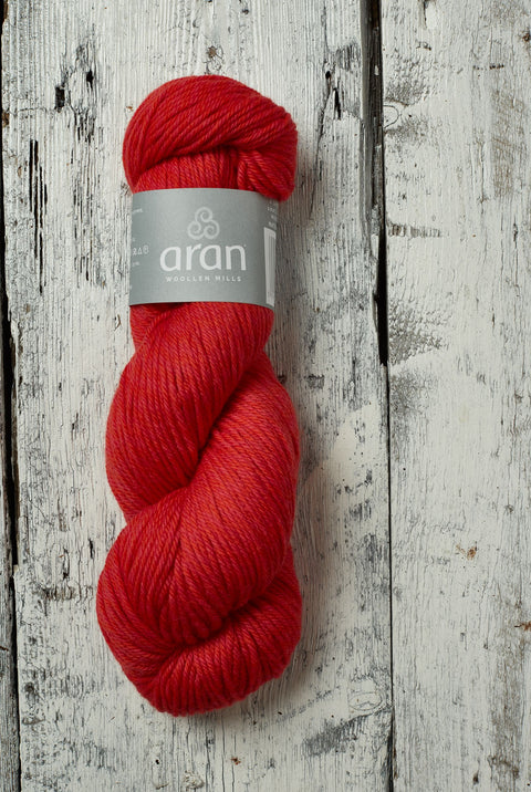 Supersoft Merino Aran Yarn - Coral