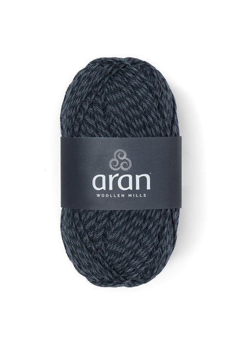 100% Merino Aran Yarn - Grey