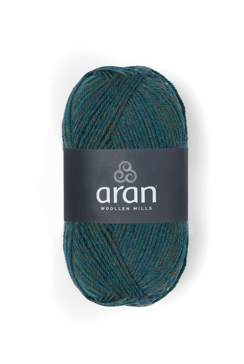 100% Merino Aran Yarn - Green