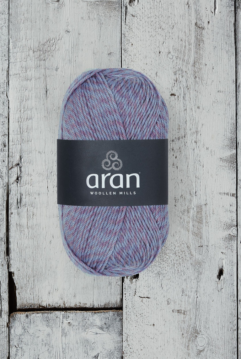 100% Merino Aran Yarn - Lavender