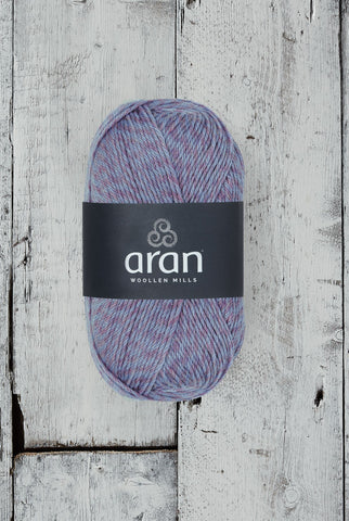 100% Merino Aran Yarn - Lavender