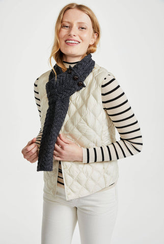 Ladies' scarf, merino wool, wool hats,aran, knitwear, made in Ireland, Hat & Scarf, gift, Ireland