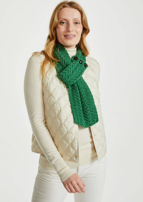 Ladies' scarf, merino wool, wool hats,aran, knitwear, made in Ireland, Hat & Scarf, gift, Ireland
