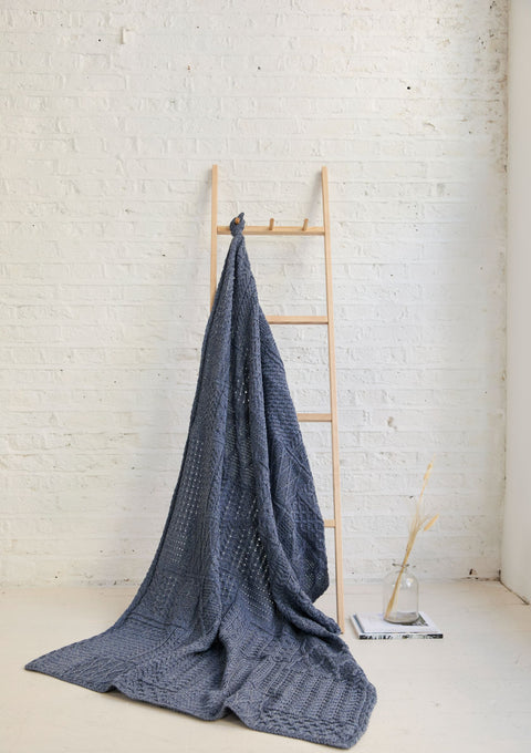 Merino wool, blanket, wool blankets for sale, wool blankets, made in Ireland, knitwear, 100% wool blankets, Irish blankets,denim