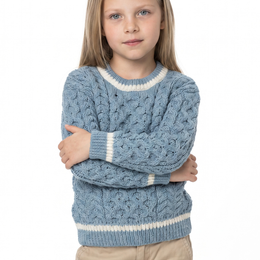 Col roulé pour enfant avec poche Greine - Sunglow