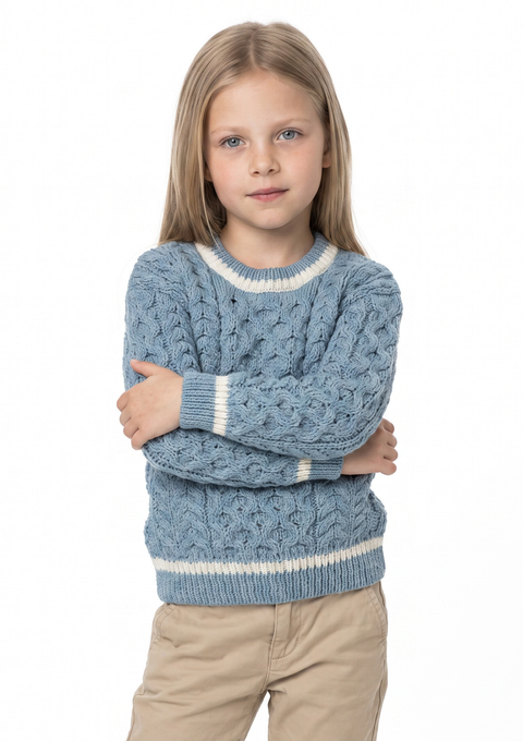 Col roulé pour enfant avec poche Greine - Sunglow