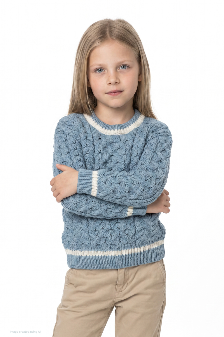 Col roulé pour enfant avec poche Greine - Sunglow