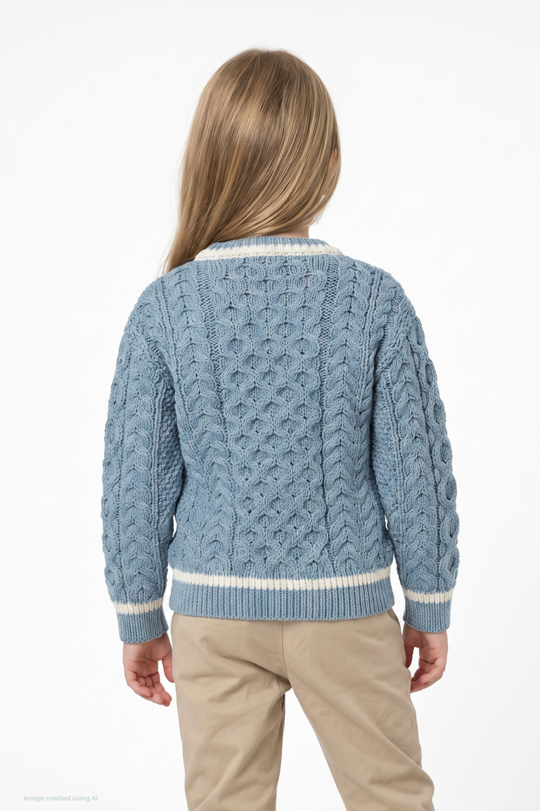 Col roulé pour enfant avec poche Greine - Sunglow