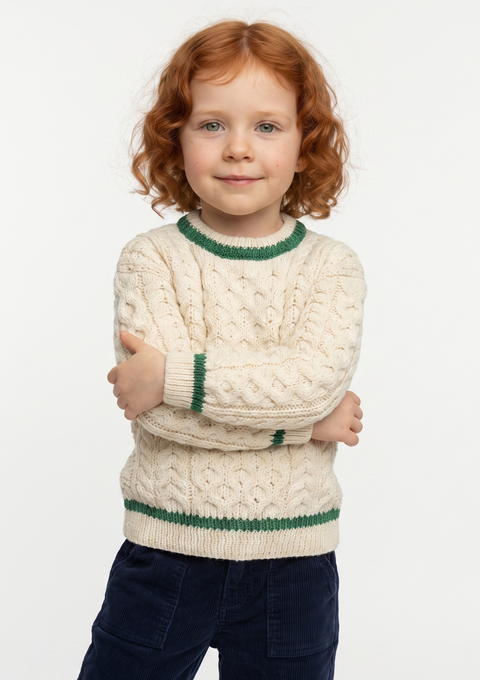 Col roulé pour enfant avec poche Greine - Sunglow