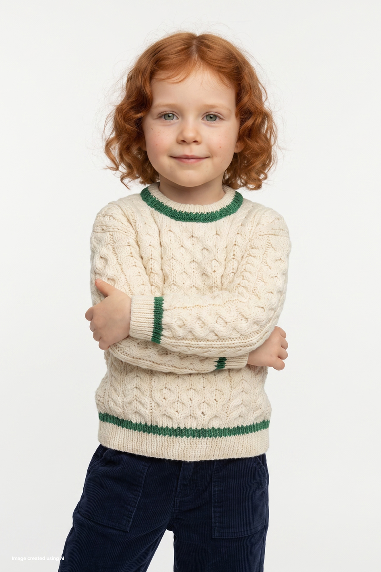 Col roulé pour enfant avec poche Greine - Sunglow