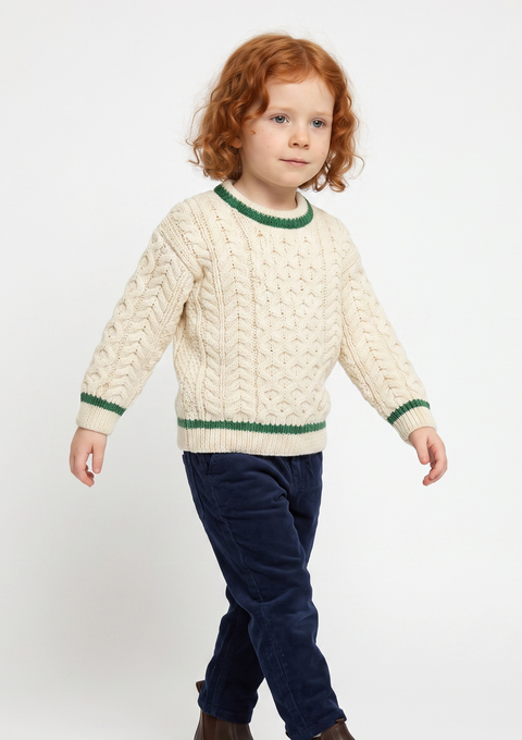 Col roulé pour enfant avec poche Greine - Sunglow