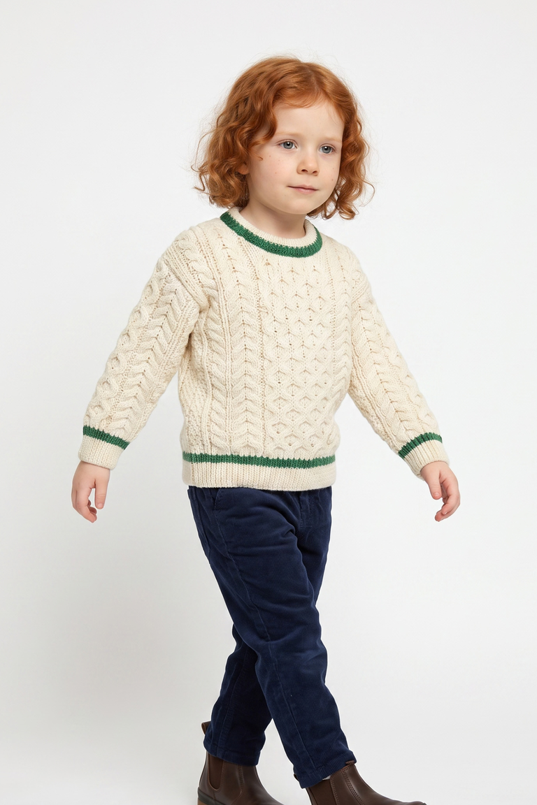 Col roulé pour enfant avec poche Greine - Sunglow