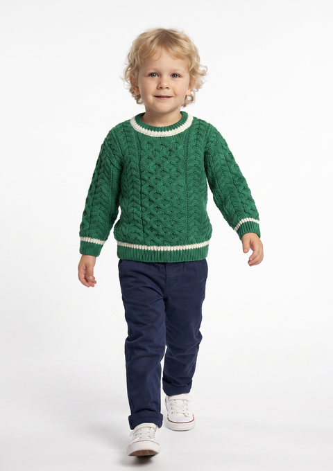 Col roulé pour enfant avec poche Greine - Sunglow