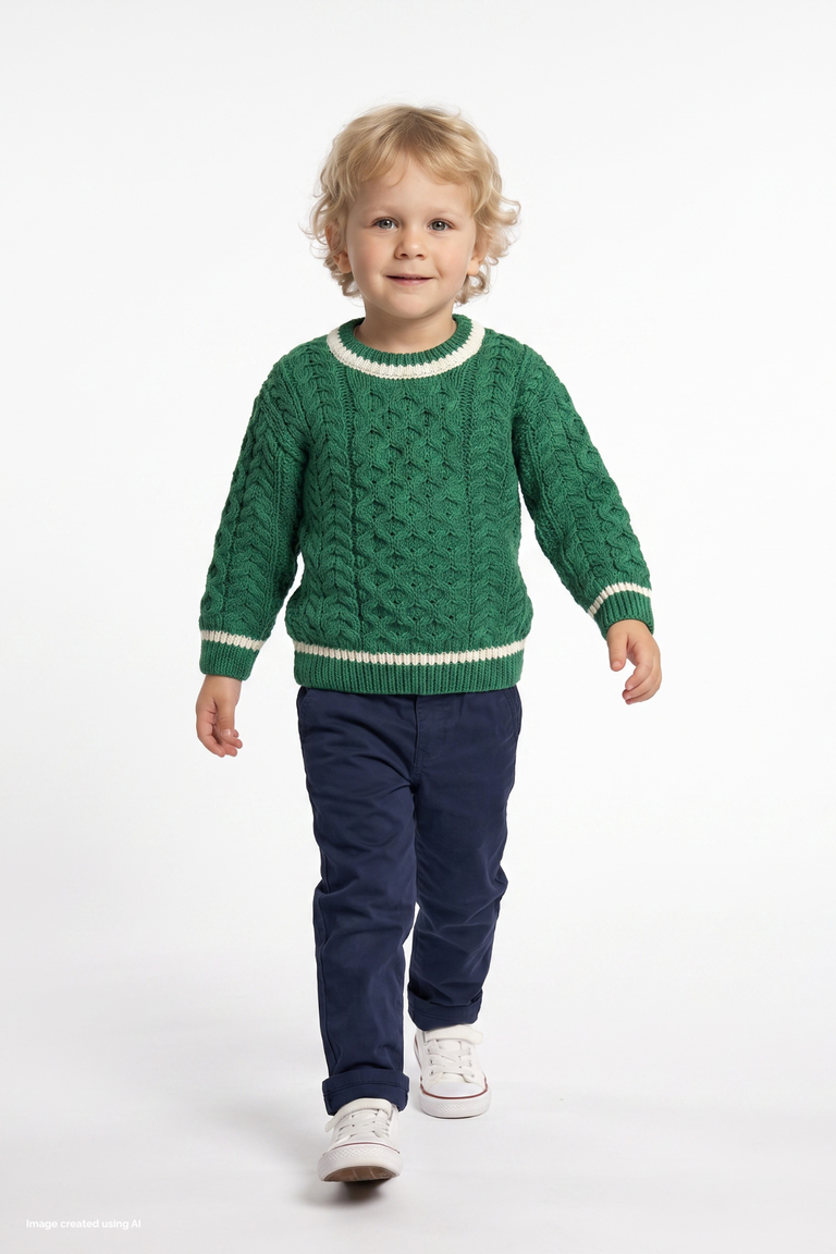 Col roulé pour enfant avec poche Greine - Sunglow