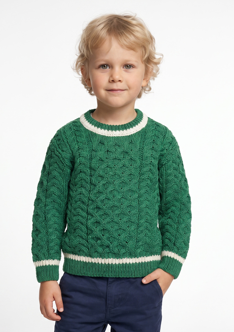 Col roulé pour enfant avec poche Greine - Sunglow