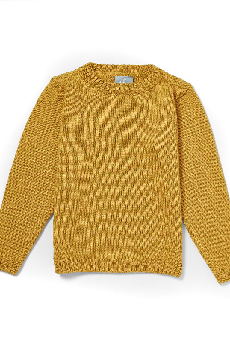 Aoife Supersoft Crewneck Sweater - Yellow