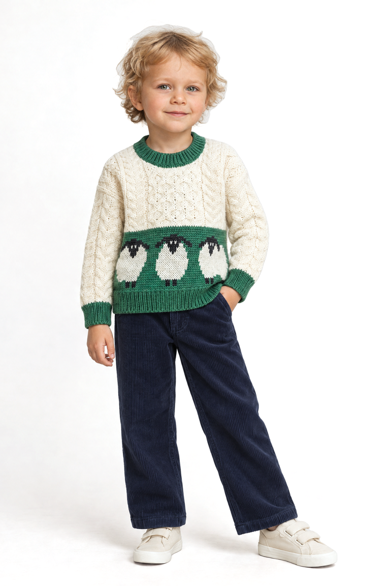 Col roulé pour enfant avec poche Greine - Sunglow