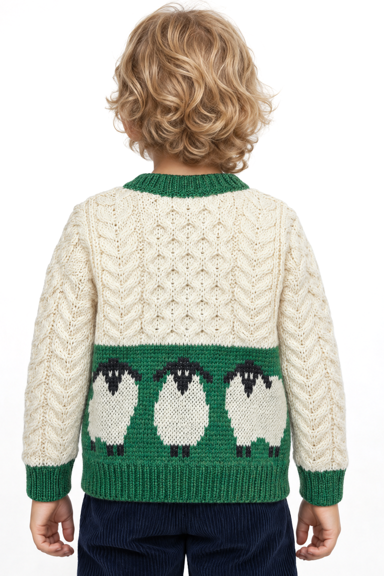 Col roulé pour enfant avec poche Greine - Sunglow