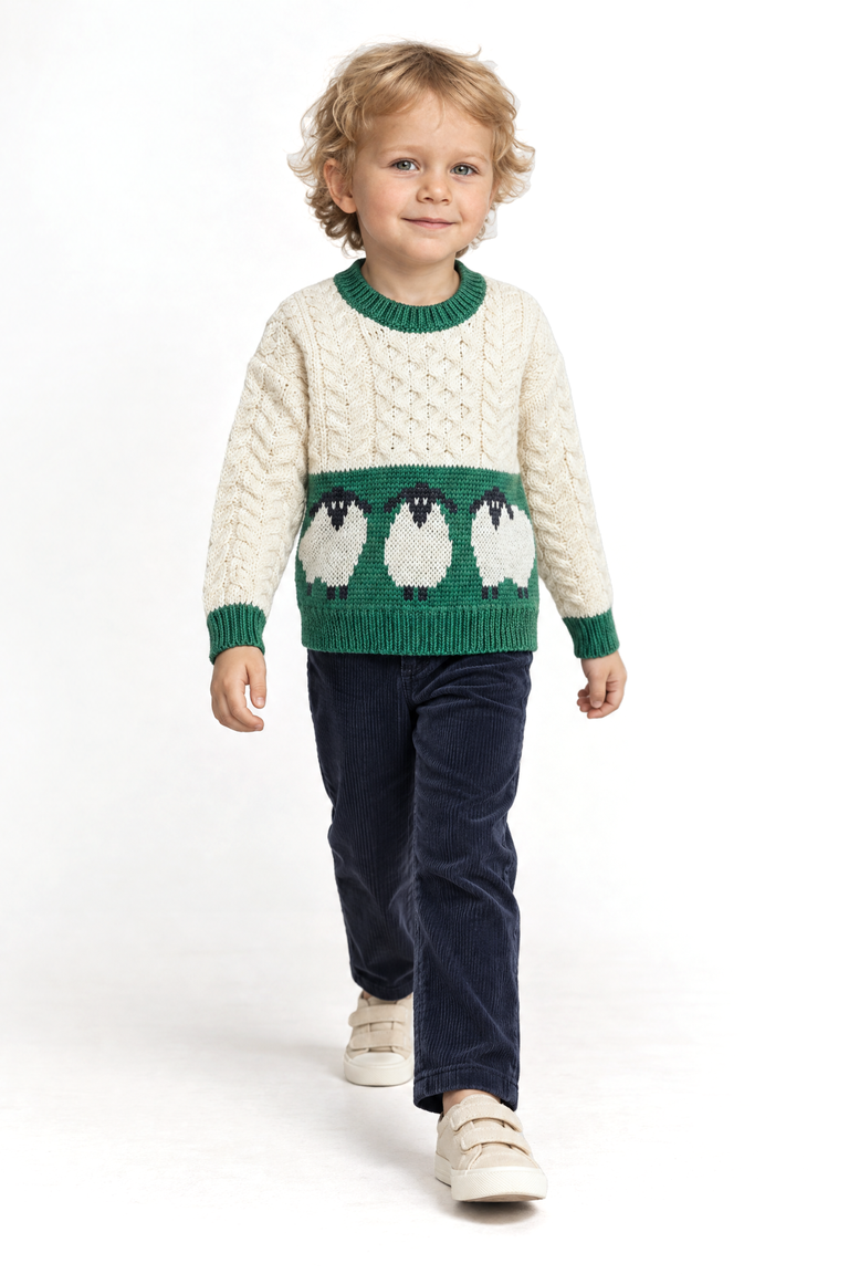 Col roulé pour enfant avec poche Greine - Sunglow