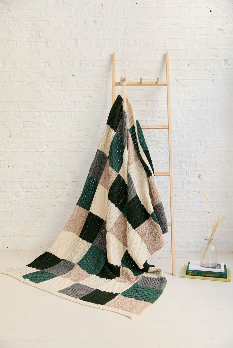 Merino wool, blanket, made in Ireland, Aran blanket,100% wool blanket,wool blankets for sale,knitwear