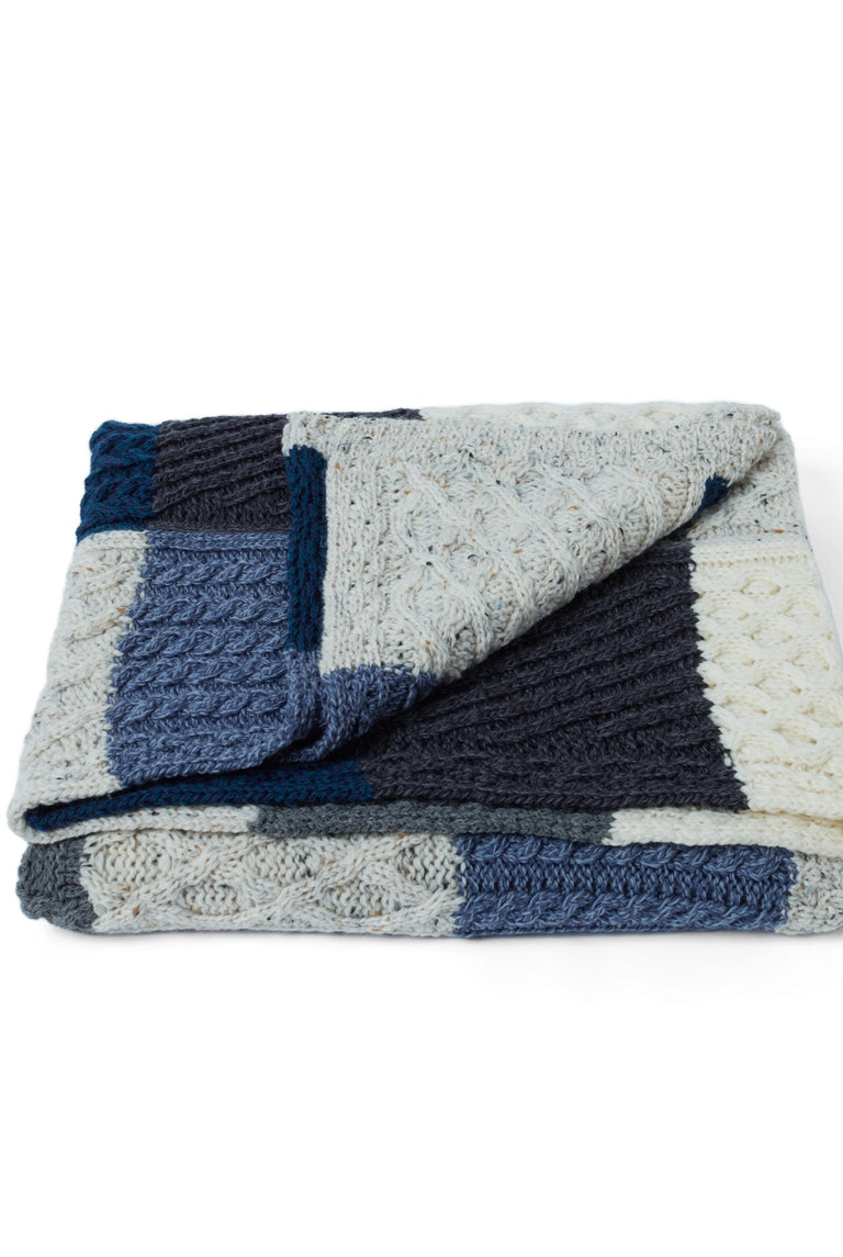 Killala Aran Intarsia Blanket 854