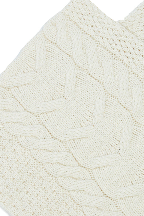 Aasleagh Óg Kinderponcho – Creme