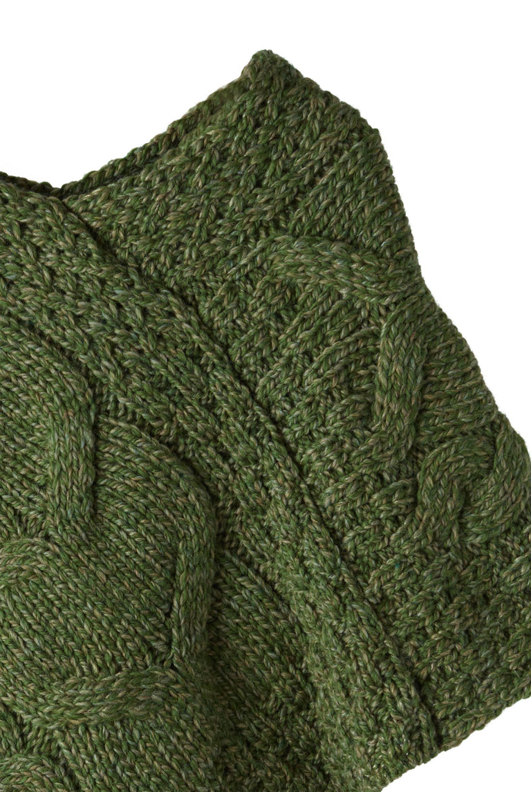 Aasleagh Óg Kinderponcho – Grün