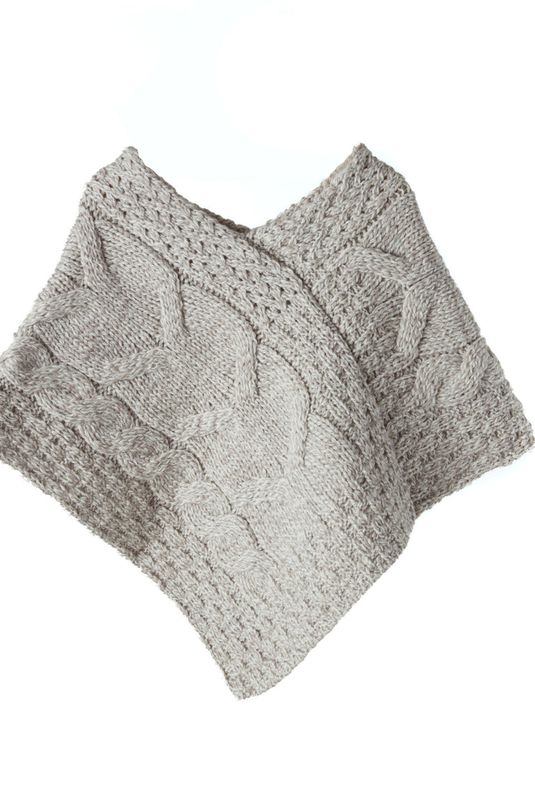 Aasleagh Óg Children’s Poncho - Oat