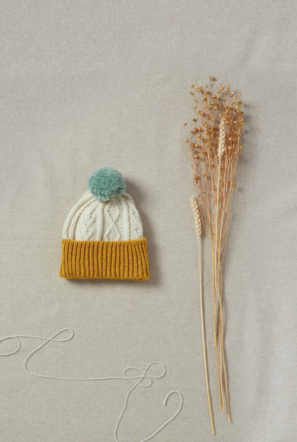 Aran wool, baby hat, children's knitwear, baby aran wool, wool newborn hat, made in Ireland, Aran