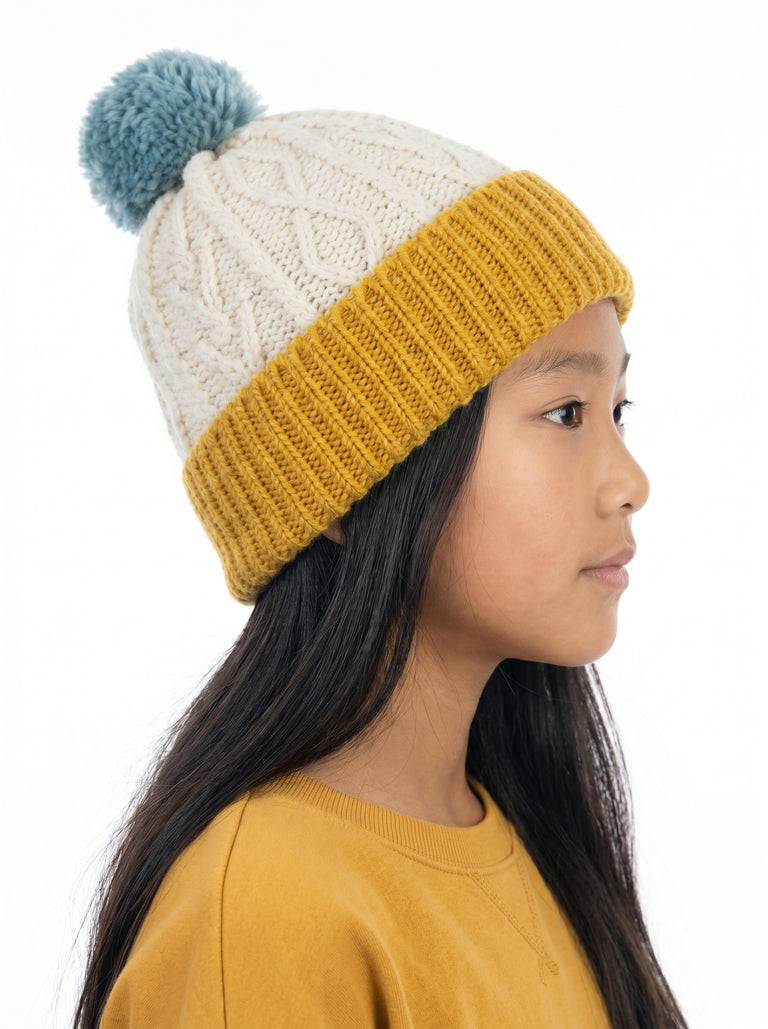 Bonnet Sonas en laine mérinos Aran - Buí