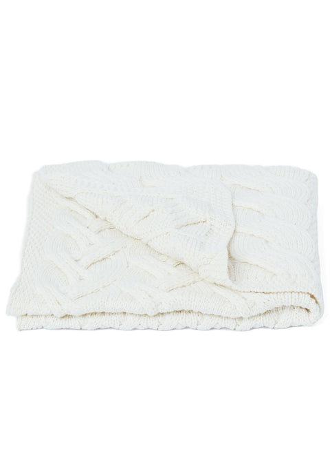 Merino wool, blanket, wool blankets for sale, wool blankets, made in Ireland, knitwear, 100% wool blankets, Irish blankets, cream