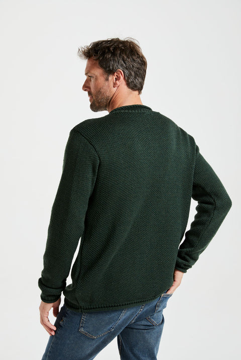Moycullen Roll Neck Sweater - Green