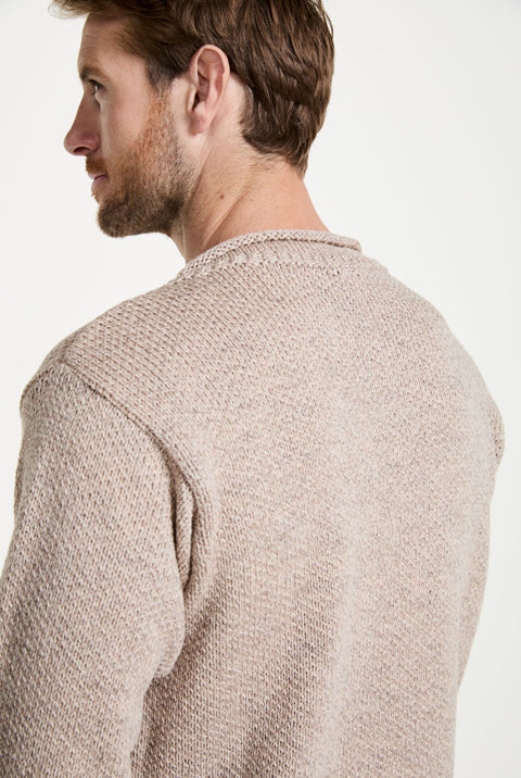 Moycullen Roll Neck Sweater - Oat