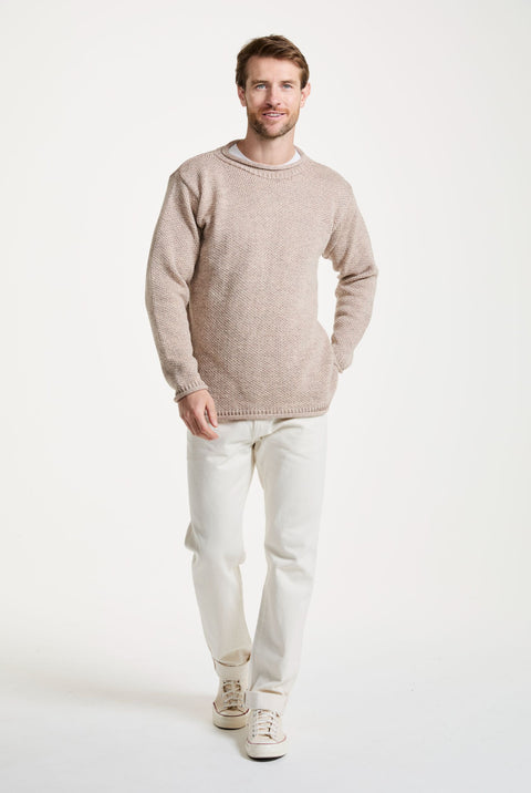 Moycullen Roll Neck Sweater - Oat