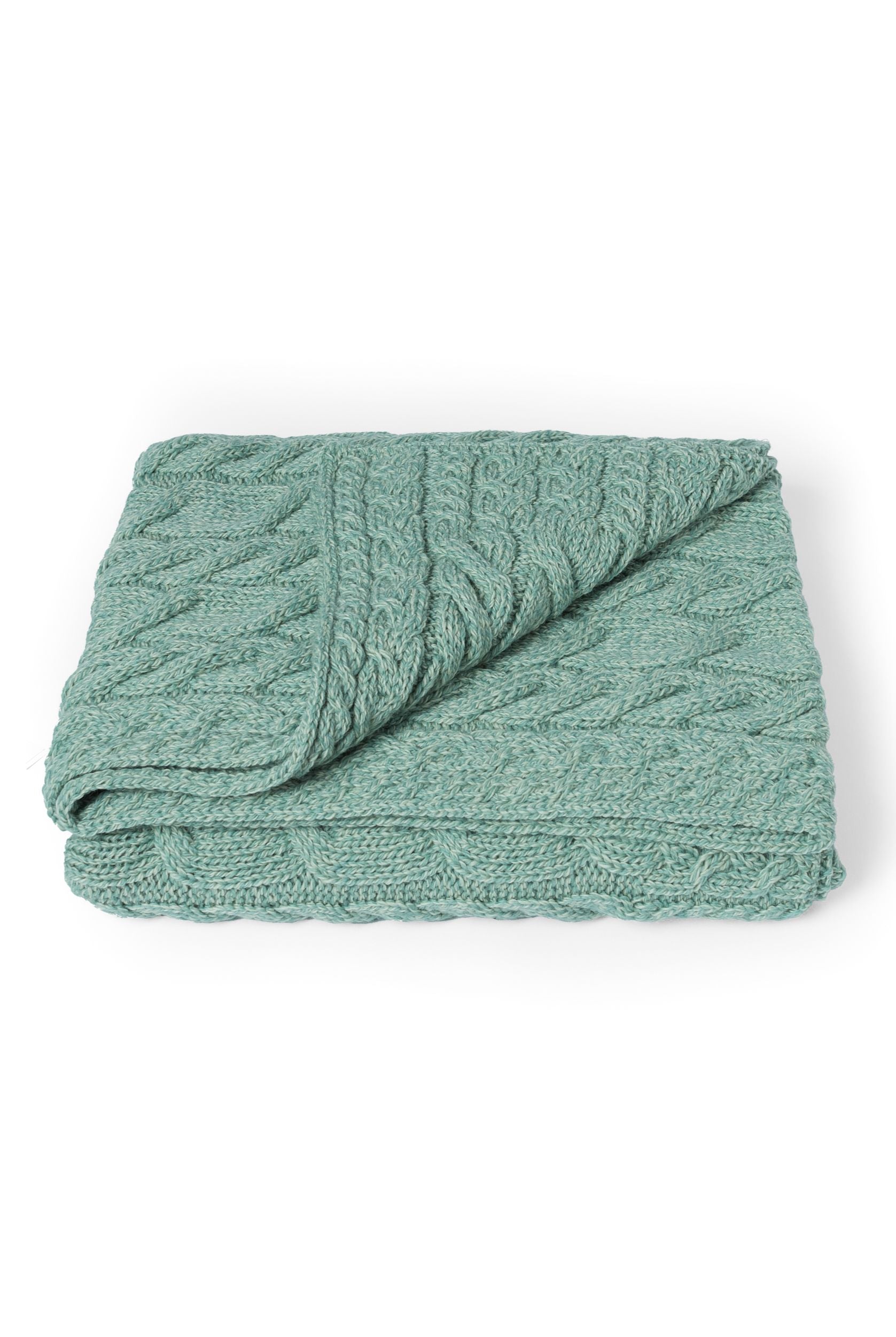 Merino wool, blanket, wool blanket, 100% wool blanket, wool blankets for sale, woollen blankets, knitwear, made in Ireland, Irish wool blankets, aran, green