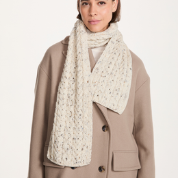 Bonnet Cong Aran en laine mérinos avec pompon - Vert