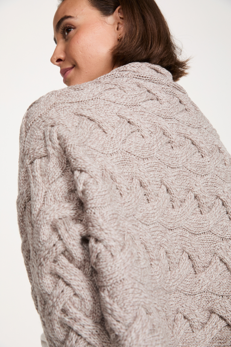 Iseult Ladies Bolero Supersoft Merino - Oat