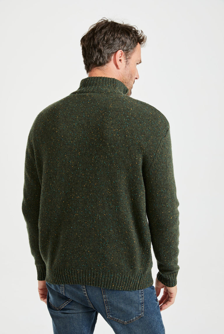 Belleek Troyer Mens Sweater - Green