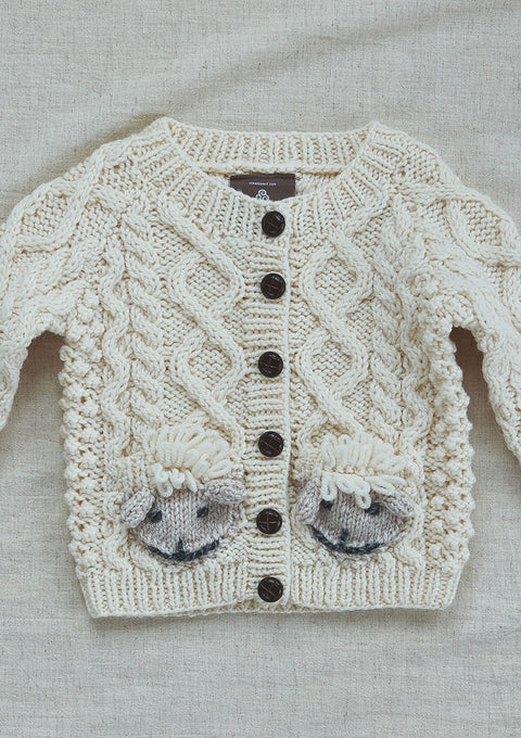 Merino wool, children's knitwear, knitwear for baby,baby cardigan, made in ireland,aran sweater,cardigan