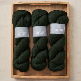 Supersoft Merino Aran Yarn - Green