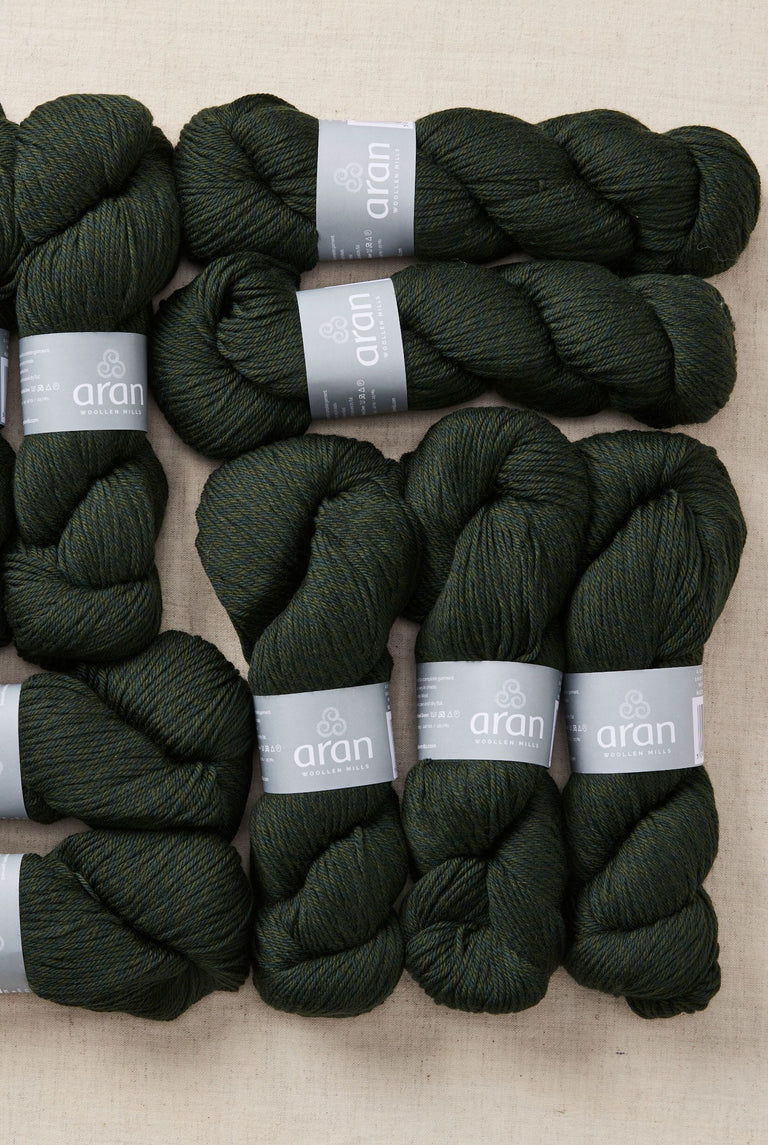 Supersoft Merino Aran Yarn - Green